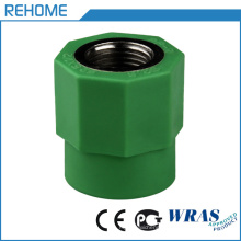 PPR Anti-Bacterial Fittings Female Threaded Coupling for Water Supply